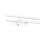 Szyna Sufitowa Jednotorowa KWADRO Biała 300 cm ( Opakowanie Zbiorcze - 60 mb)